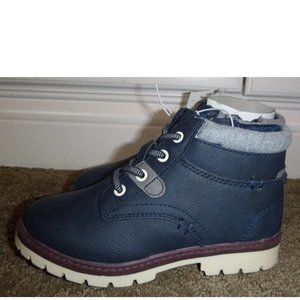 Toddler Boys Falls Creek CARSON Navy Blue Fashion Ankle Boots Size 10 Zipper NWT